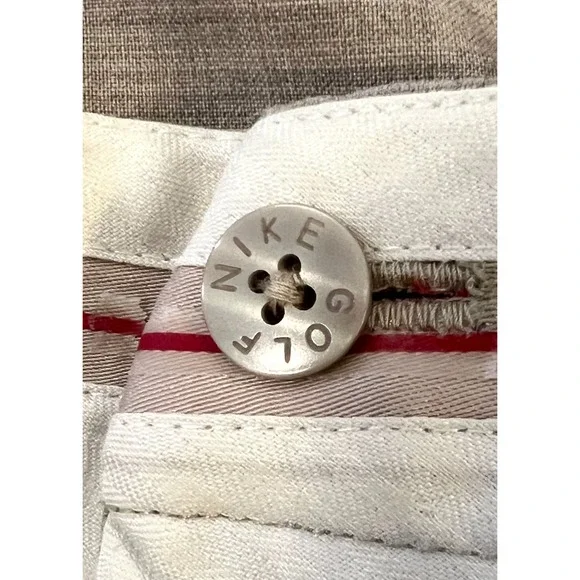 Tiger Woods Collection Men's Dress Pants 34x34 (Meas 31 L) Grey Wool Pleated Cuf - Picture 3 of 13